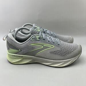 Brooks Levitate 6 Running Sneakers Men Size 9 D Gray Green Comfort Neutral Shoes